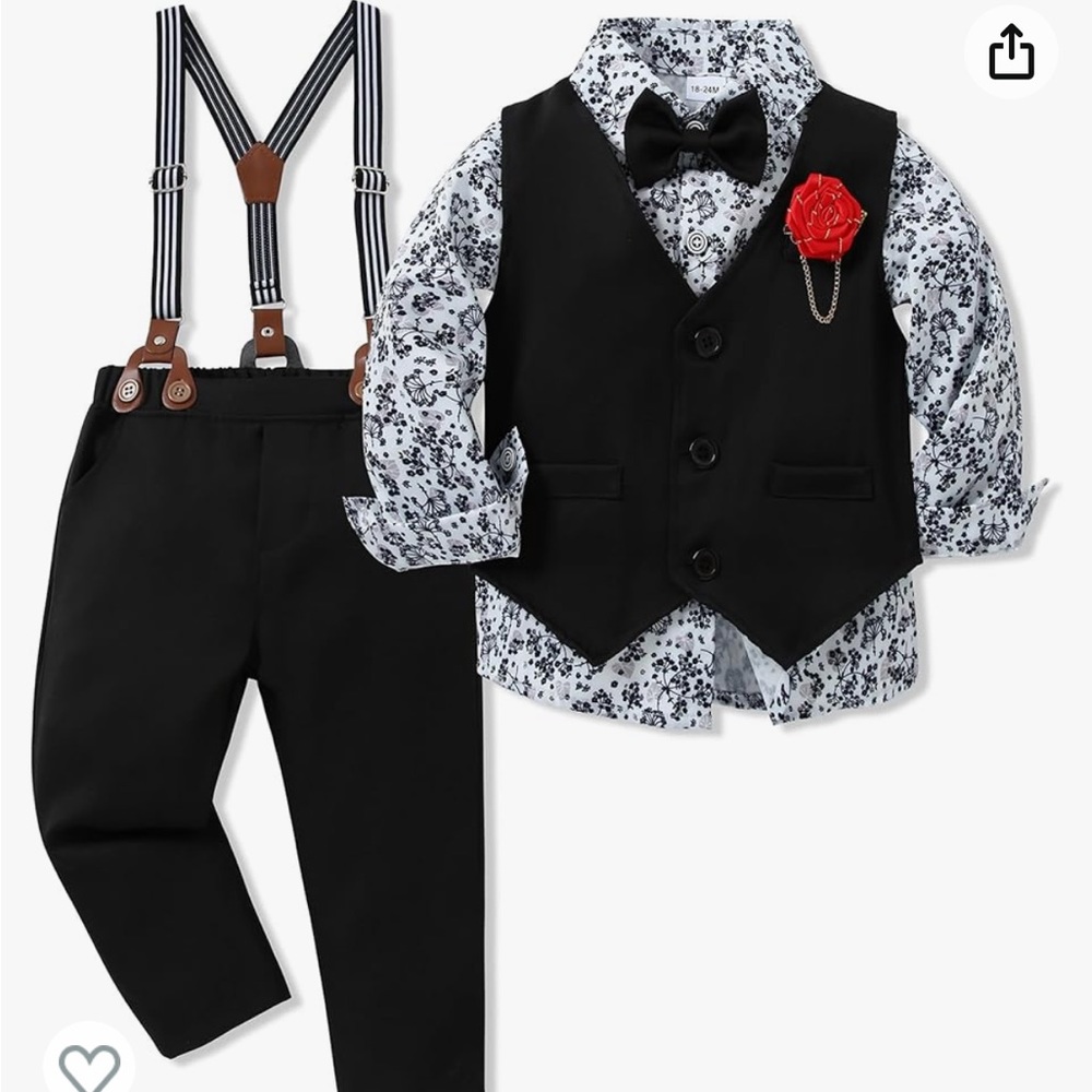 4t / 5t holiday dress outfit suit formal